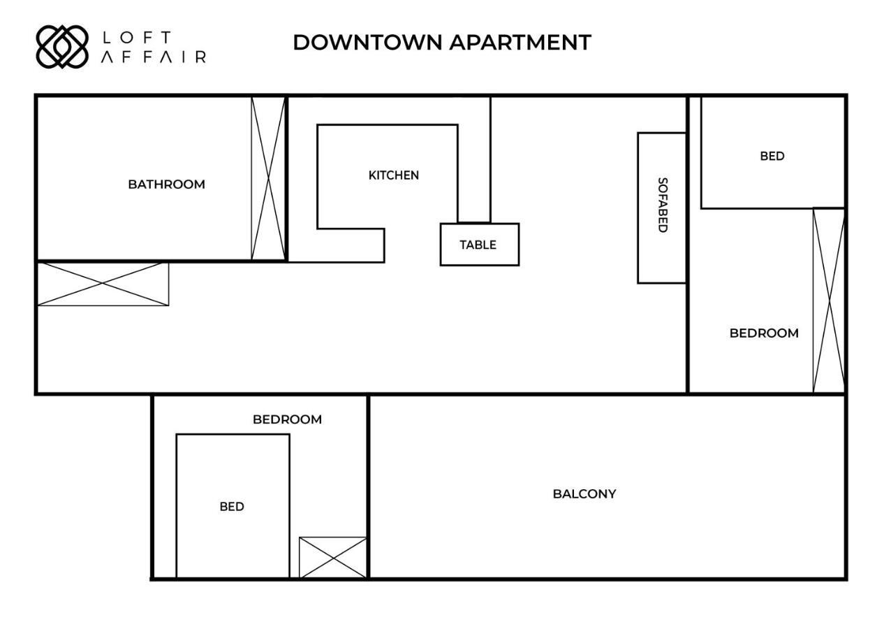 Downtown - Loftaffair Appartement *